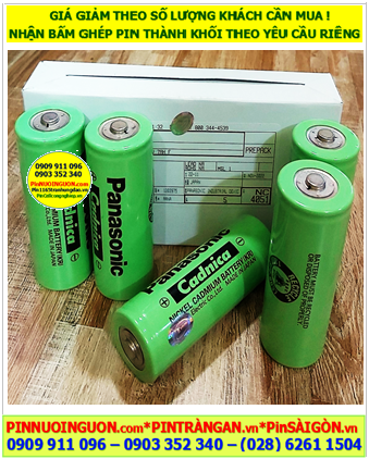 Cadnica KR-7000; Pin sạc Panasonic Cadnica KR-7000 (7000mAh 1.2v) chính hãng /Xuất xứ NHẬT